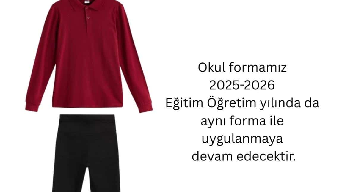 2025-2026 Okul Forması